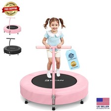 Compact 36'' Trampoline for Toddler Play - ASTM Certified  Easy to Assemble
