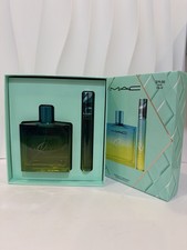 MAC Twistedly Turquatic Fragrance 2pcs Set, Large Size 96mL Rollerball 6mL, NIB