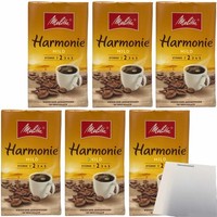 Melitta Harmonie Mild StäRke 2 Gemahlener RöStkaffee 6Er Pack 6X500G Packung Usy