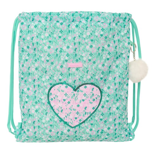 Classeur Folio 4 Anneaux Safta Cuore – Couverture Rigide, 27 X 33 Cm, Couleur Menthe