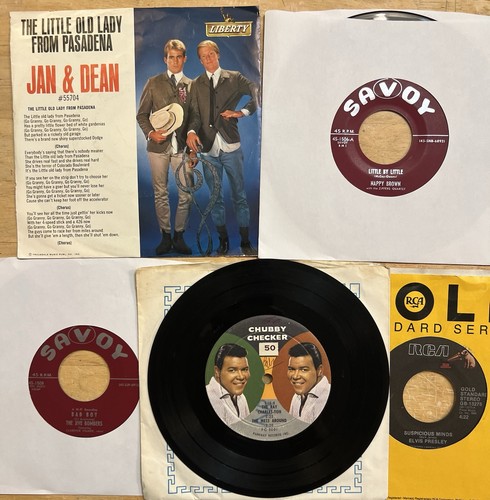 85 45 rpm Records Great For Jukebox Rock N Roll Oldies Doo Wop R&B