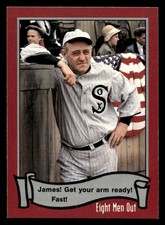 1988 Pacific James! Get your arm ready! Fast! #61 Eight Men Out