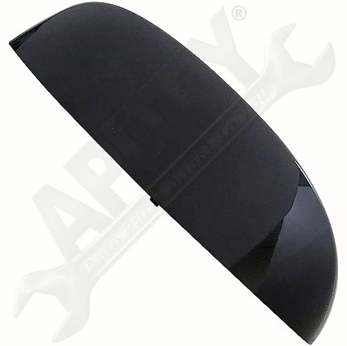 APDTY 060112 Mirror Cover Left, Black Smooth