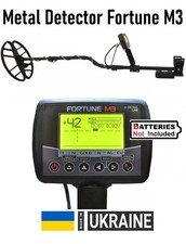 Metal Detector Fortune M3 PL Grande Display Bobina Impermeabile. Profondità di ricerca 2m.
