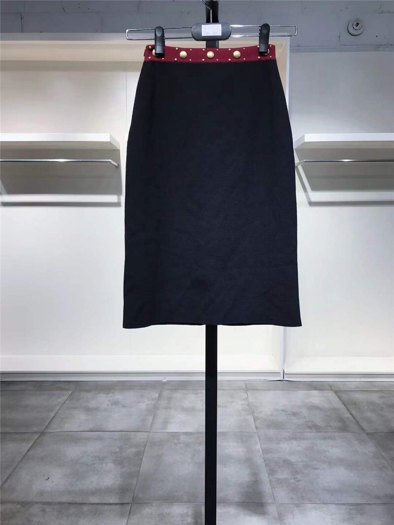 Alexander McQueen Black Wool Skirt XS NWT | eBay