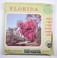 View-Master Florida The Peninsula State - 3 reel packet FLA 1-3