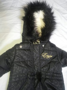 newborn girl snowsuit