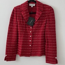 Women  s St. John Collection Striped Blazer Size 8