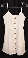 Reformation Velma Sleeveless Minidress White Size 6