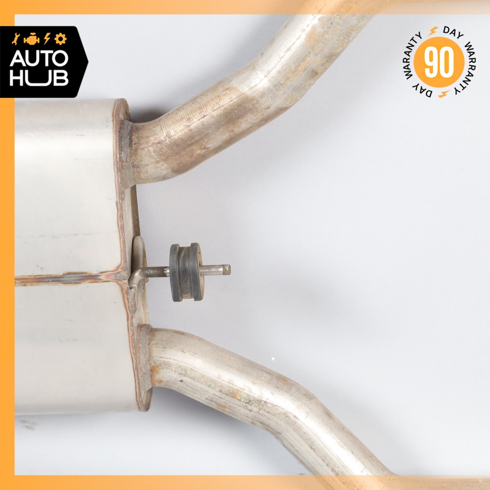 00-04 Aston Martin DB7 Vantage Exhaust Mid Pipe Center Resonator Silencer 20k