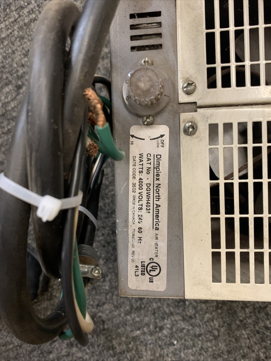 Dimplex DGWH4031 240v 4000w garage shop heater | eBay