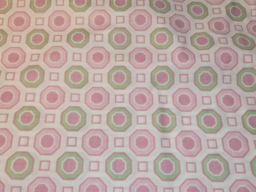 LITTLE HOUSE, Honeycomb Pink by Annette Tatum for Free Spirit Cotton Fabric FQ - Picture 1 of 6