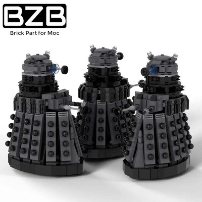 BZB MOC Movie Character Doctor Telephone Booth Time Machine Model Building Block