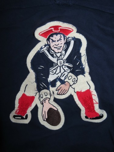 Reebok Gridiron NEW ENGLAND PATRIOTS "Pat the Patriot" (2XL) Long Sleeve Shirt - Picture 4 of 7