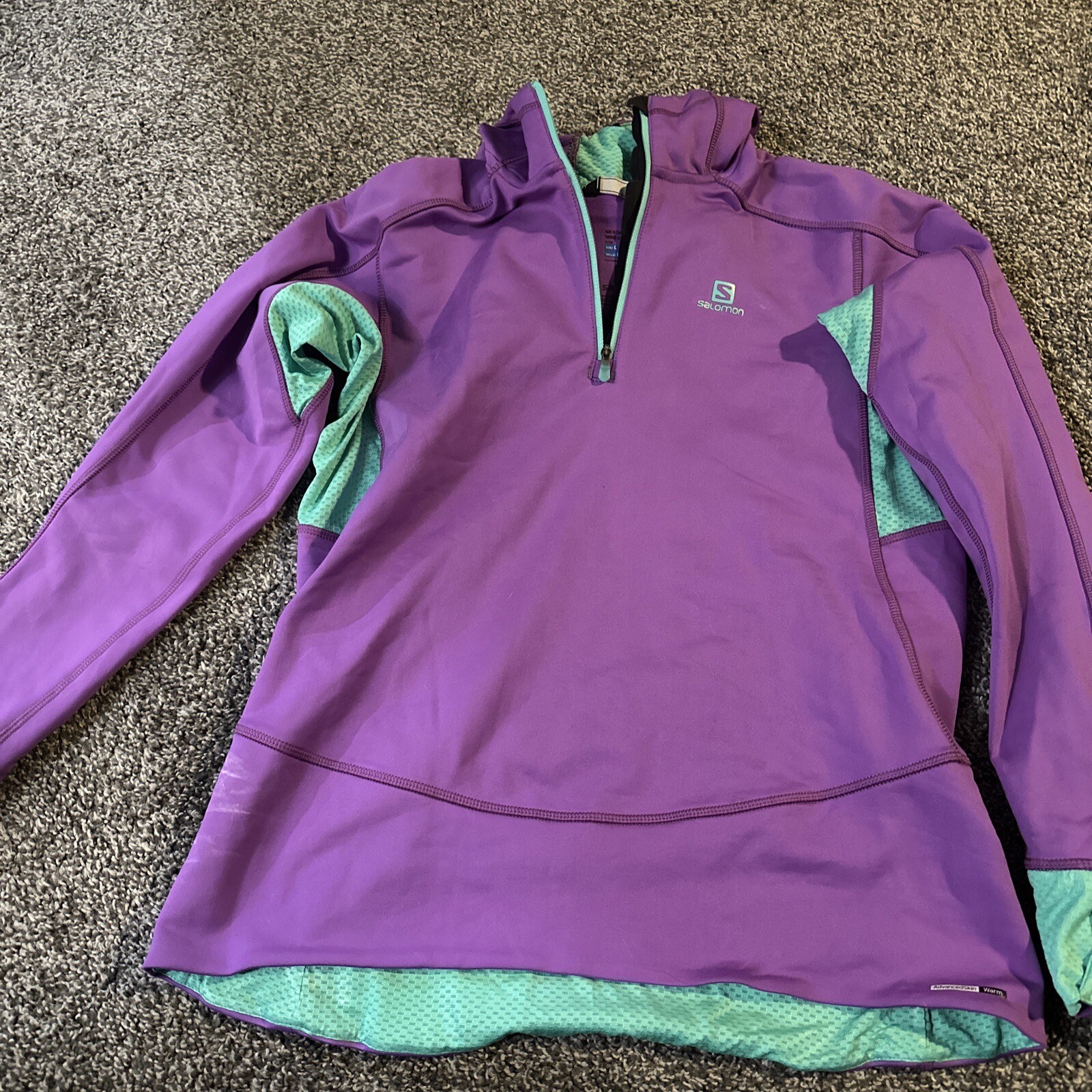 Giacca da donna Salomon taglia L larga avanzata pelle cerniera calda