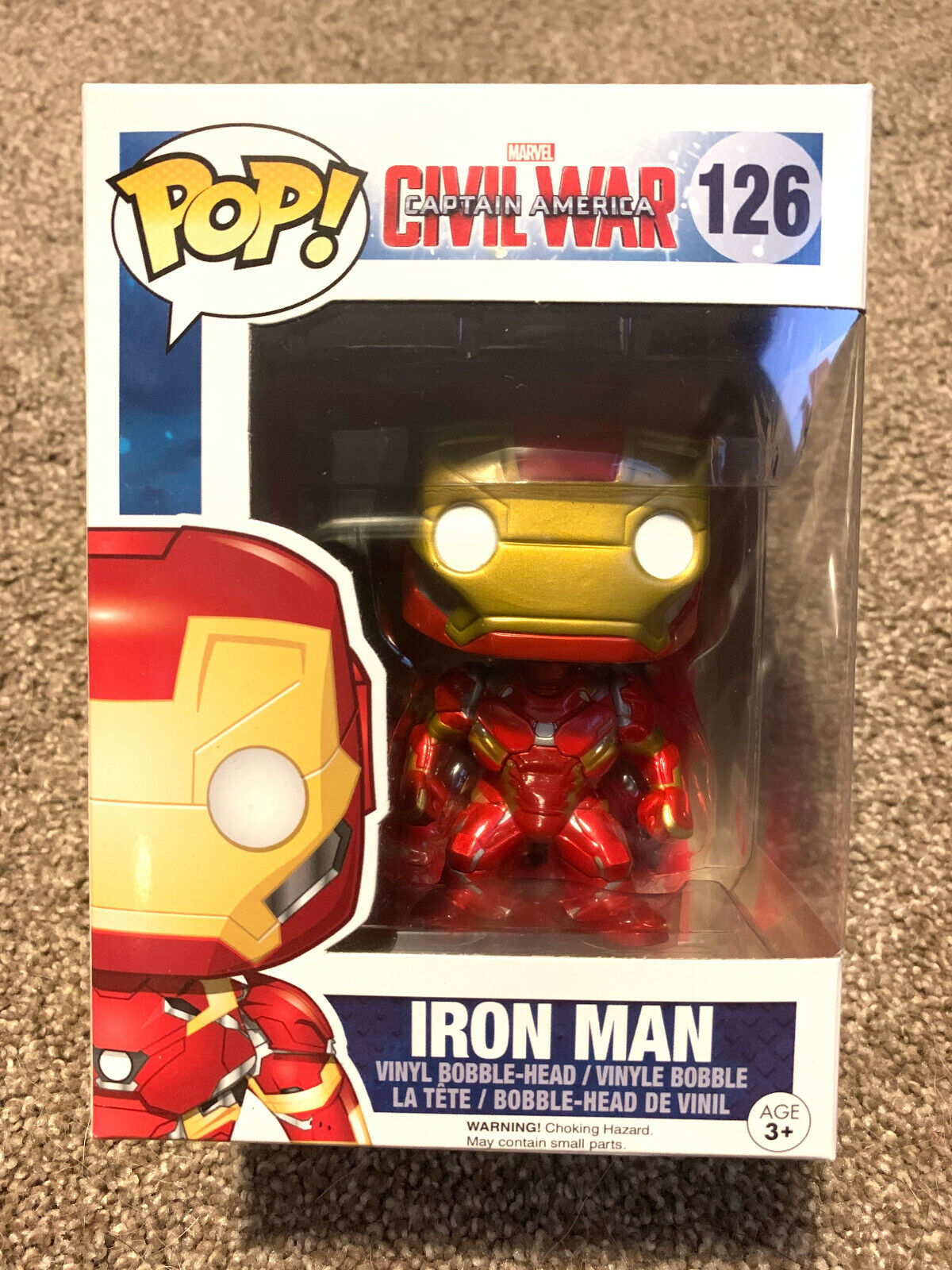 Funko Pop! - Marvel - Iron Man #126 (Captain America Civil War)