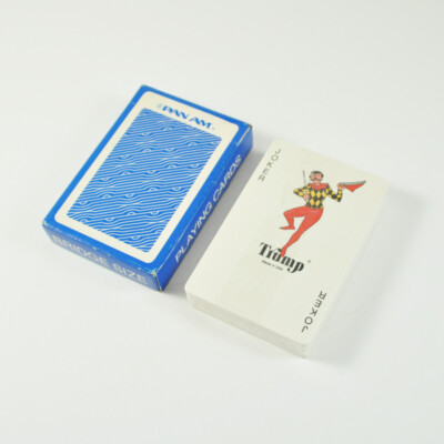 Original PAN AM Kartenspiel - Playing Cards - Vintage - Bridge Size - Panam