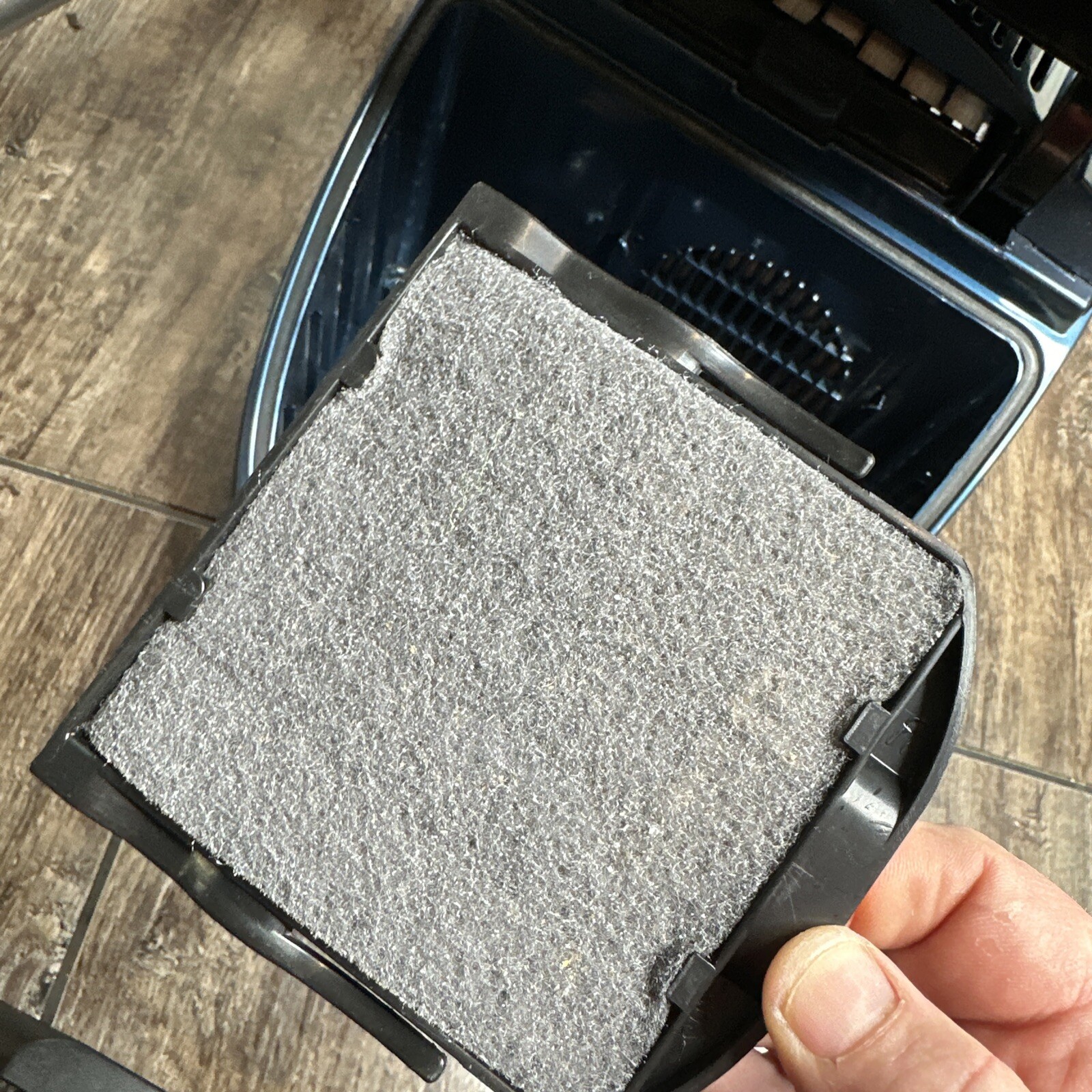 Riccar Canister Vacuum Cleaner Moonlight Blue 8 with Hose Attachments