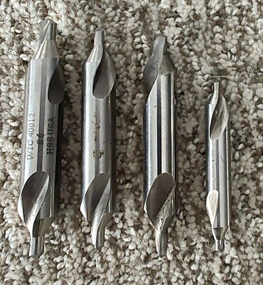 CENTER DRILLS SET OF FOUR
