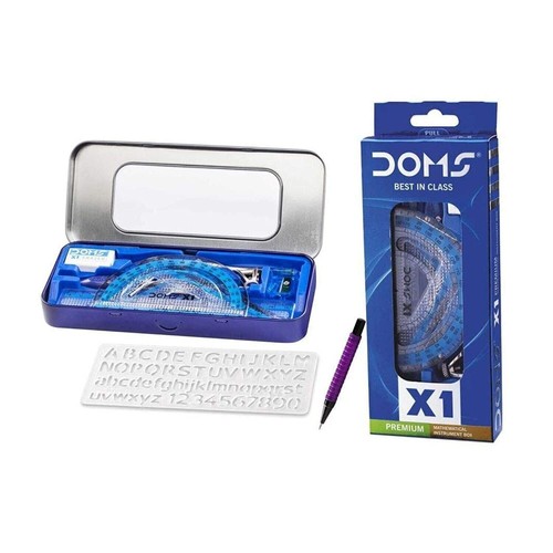 Doms Geommy Mathematical Drawing Instrument Box | Ensures Accuracy