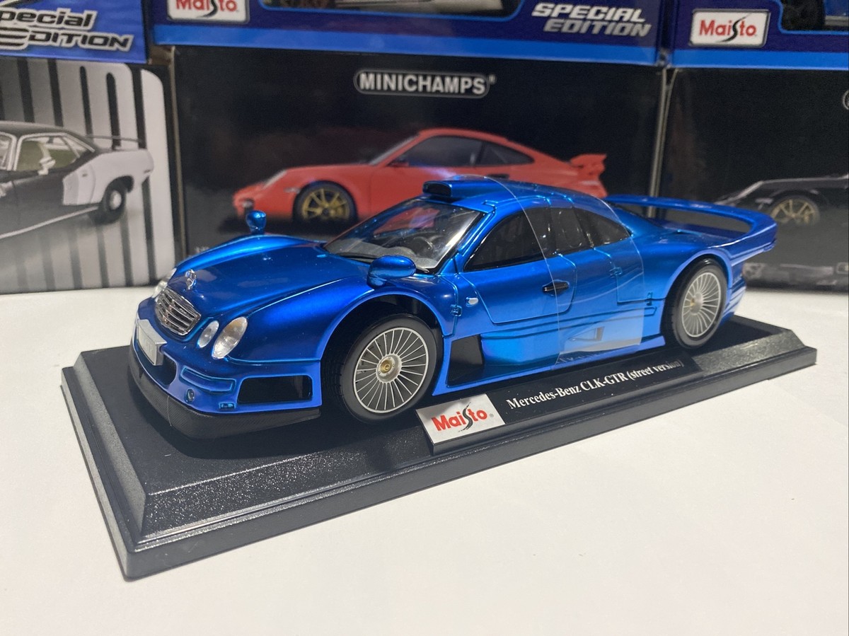 Mercedes CLK-GTR Street Version ミニカー MAISTO 1:26 SCALE