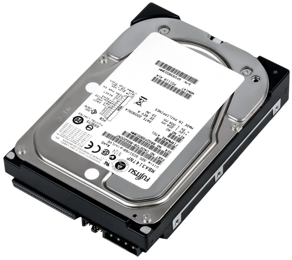 Hard Drive Fujitsu MBA3147NP 147GB 15000RPM 16MB SCSI U320 68-pin 3.5'' - Image 2 of 3