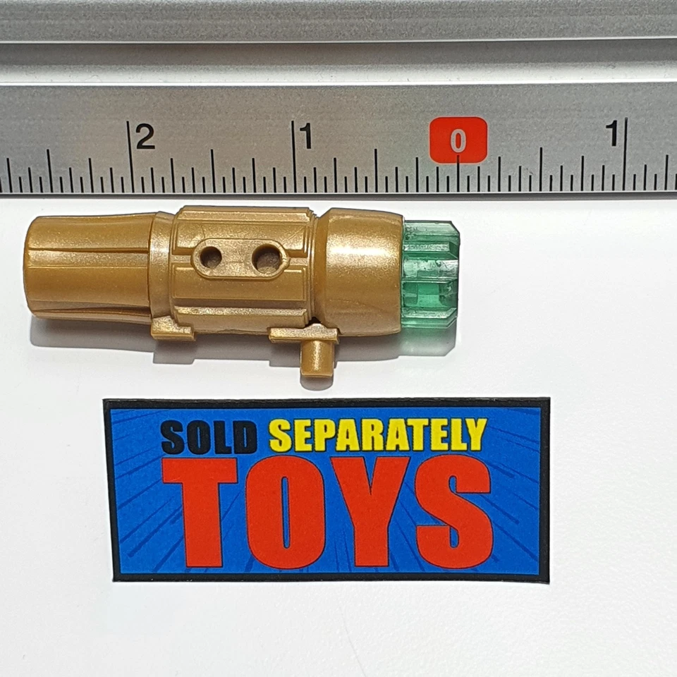 Transformer Machine Wars Sandstorm RIGHT THRUSTER KB Toys Exclusive gold part - Image 2 of 4