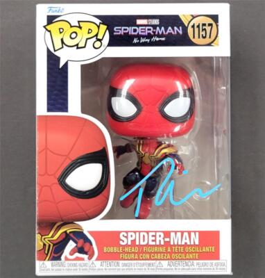 Tobey Maguire signed Spider-Man Marvel Funko Pop 1157 autograph