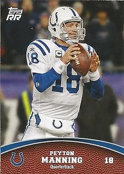 Peyton Manning 2011 Topps Rising Rookies Football - #20 - Indianapolis Colts - Picture 1 of 2