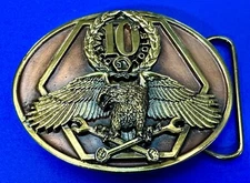 MATCO TOOLS Getting the Job Done 10th Anniversary Commemorative Belt Buckle