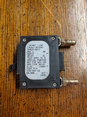 Airpax / Alpha 470-307-10 / LMLB1-1RLS4R-36825-30-V Breaker 30A