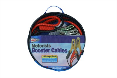2m 250 Amp Batterie Booster Kabel Starthilfekabel (Vans & Cars bis 1600cc) #11