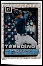 2022 Donruss #T-7 Wander Franco Trending Diamond