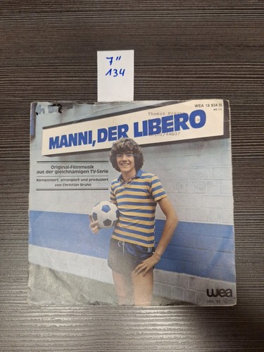 Christian Bruhn - Manni, der Libero 7'' Vinyl Germany/ Tommi Thomas Ohrner prezzo ebay
