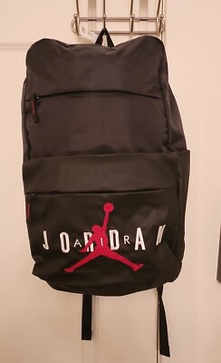 Nike Air Jordan Jumpman Crossover City Backpack Bag 15'' Laptop Black New