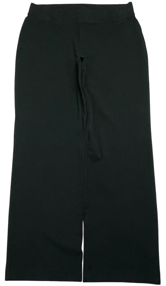 Pantalones Lands End para mujer XL/18T negro estrella de mar pierna recta tirar de algodón elástico Foto 2 de 4