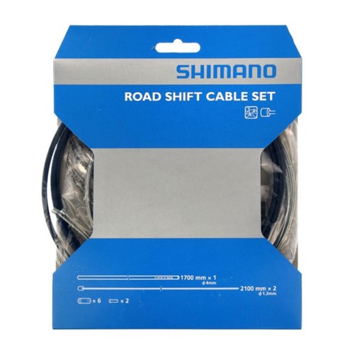 Shimano Road Bike Gear Cable Set, Outer 