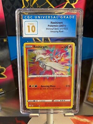 Reshiram 017/072 Pokemon Amazing Rare 2021 Shining Fates