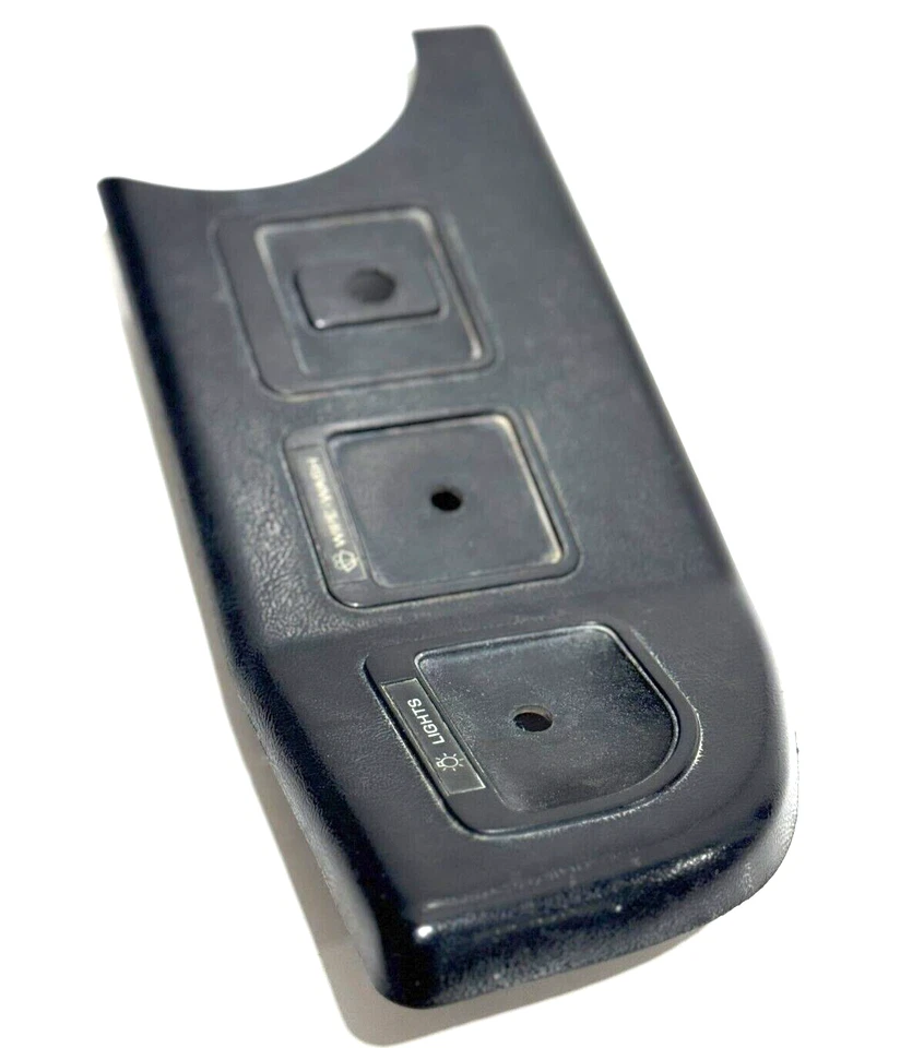 1987-1991 Ford F150 F250 F350 Lower Dash Right Trim Bezel Black - OEM - Image 4 of 4