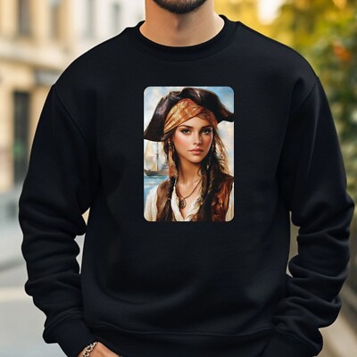 Pirate Portrait Sweatshirt Cosy and Perfect for Any Occasion S to 4XL