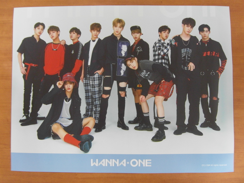 Wanna One 「1×1＝1 TO BE ONE」 sky ver. WANNA ONE - 1x1=1 To Be One (Sky Ver.) [OFFICIAL] POSTER K