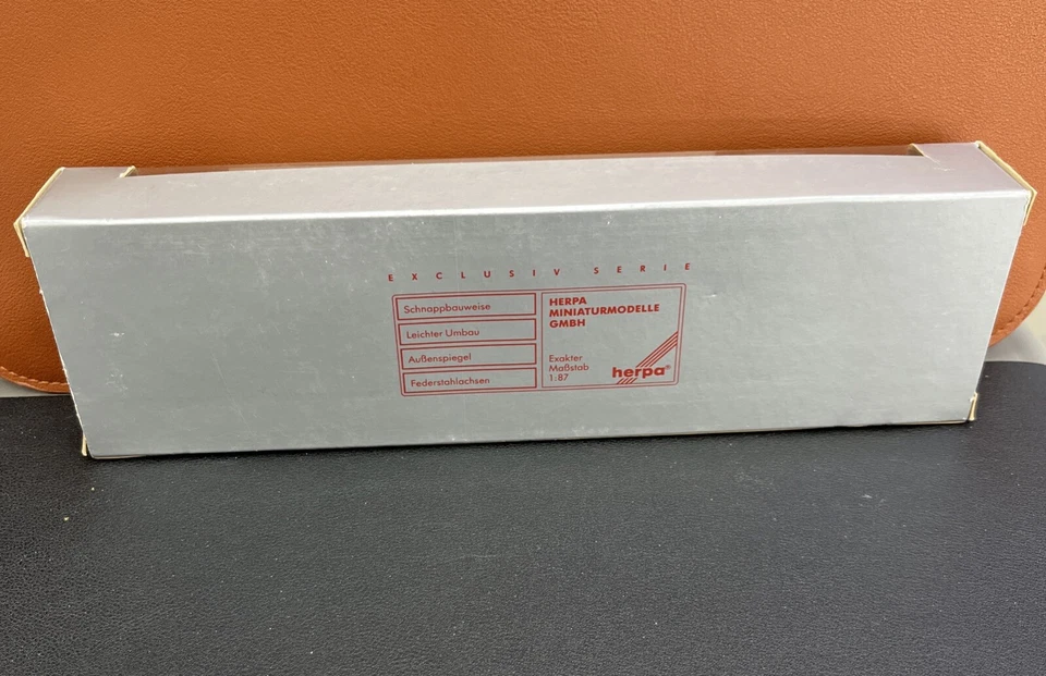 Herpa Mercedes SK HJB Brandt 236 serie exclusiva escala 1:87 Z2 Foto 4 de 4