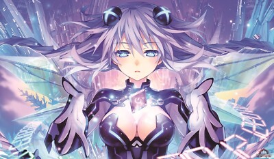 Anime purple heart girls hyperdimension Playmat Gaming Mat