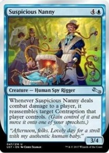 Suspicious Nanny x4 - Unstable - NM-Mint, English - Unstable