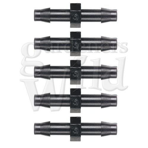 Antelco Joiner Barb Connector 4/13/19 mm Hose Coupler Irrigation Pipe Fitting - Picture 2 of 6