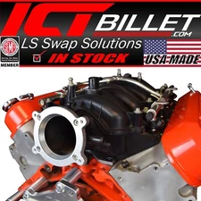 LS4 Intake Manifold to LS3 DBW Throttle Body - Adapter Plate LS 4 Bolt TB GXP