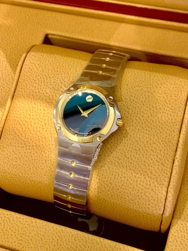 Movado Sports Edition S.E. Petite SPORTS edition Ladies - Gold Tone & Steel