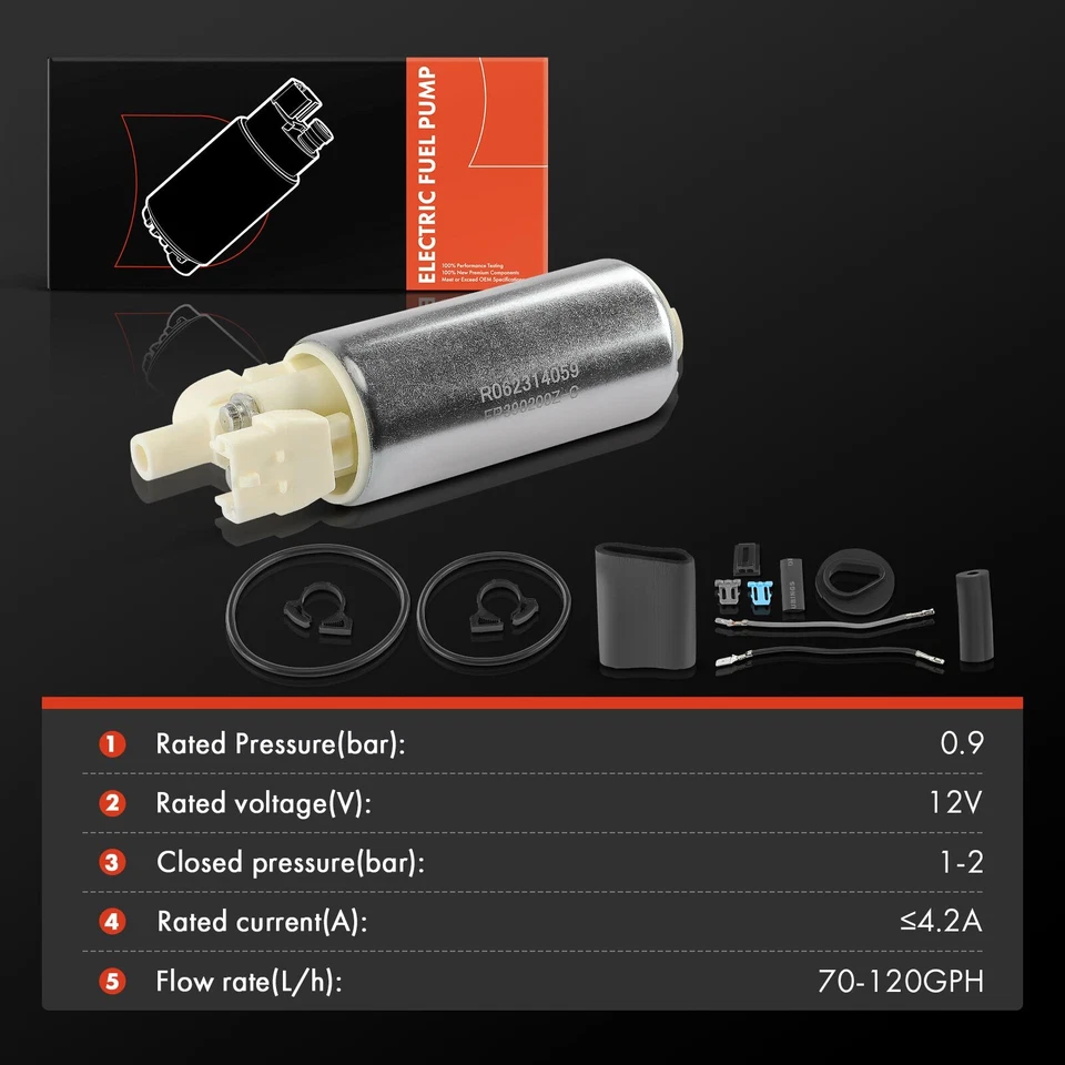 Bomba de combustible con kit de instalación para Chevy C1500 G10 GMC C/K S10 Buick Cadillac Foto 4 de 4