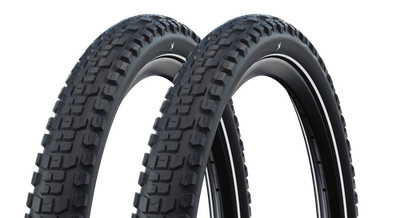 2x Schwalbe Hybrid Johnny Watts Plus 29 x 2.60 - 65-622 Reifen