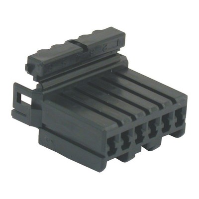 Multilock Amp Stecker schwarz, Stecker, 6 Pin Namz